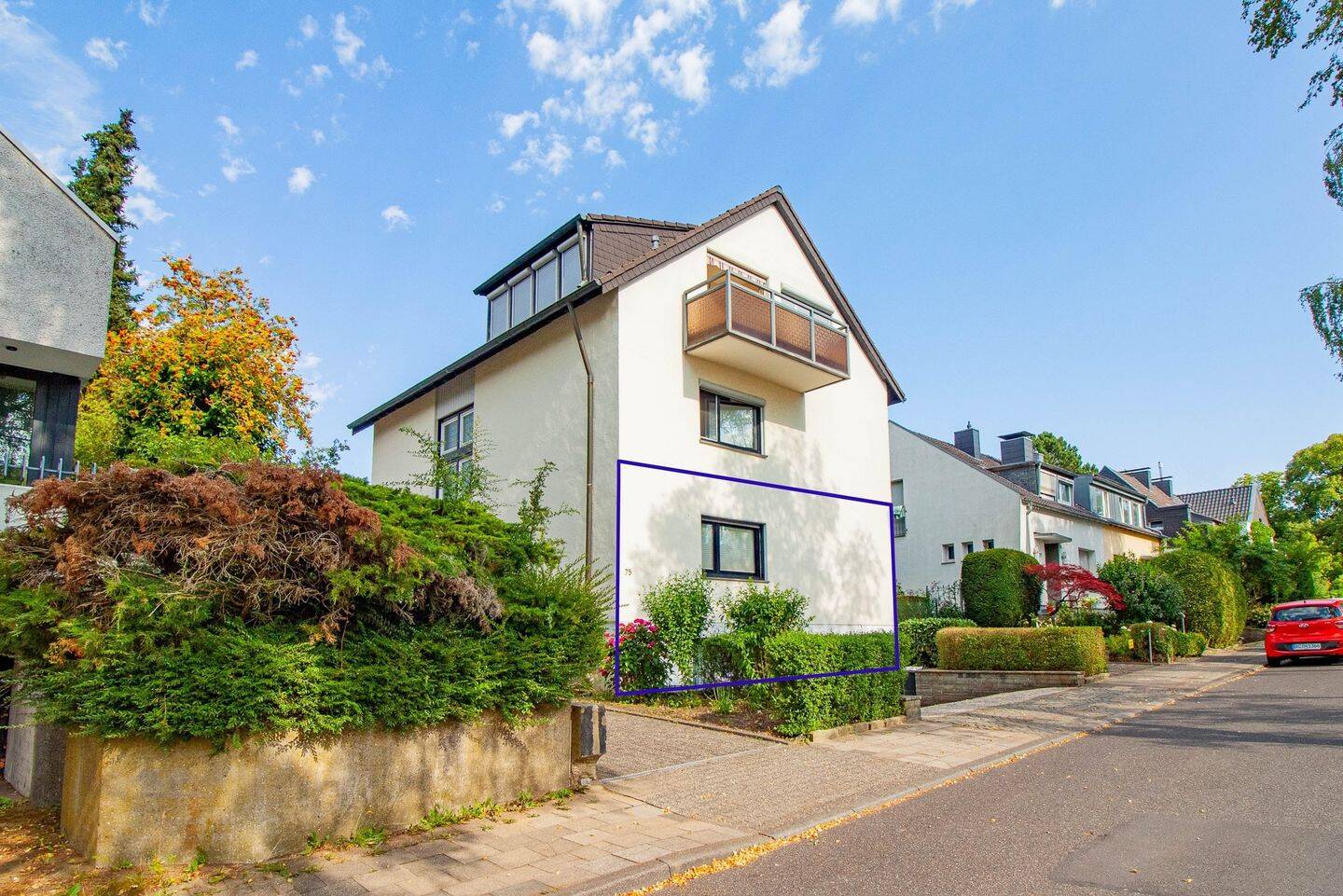 3–Zimmer-Wohnung in Burtscheid mit großzügigem eigenen Garten, Terrasse und Garage und Stellplatz! – 52066 Aachen – Vorschaubild 3
