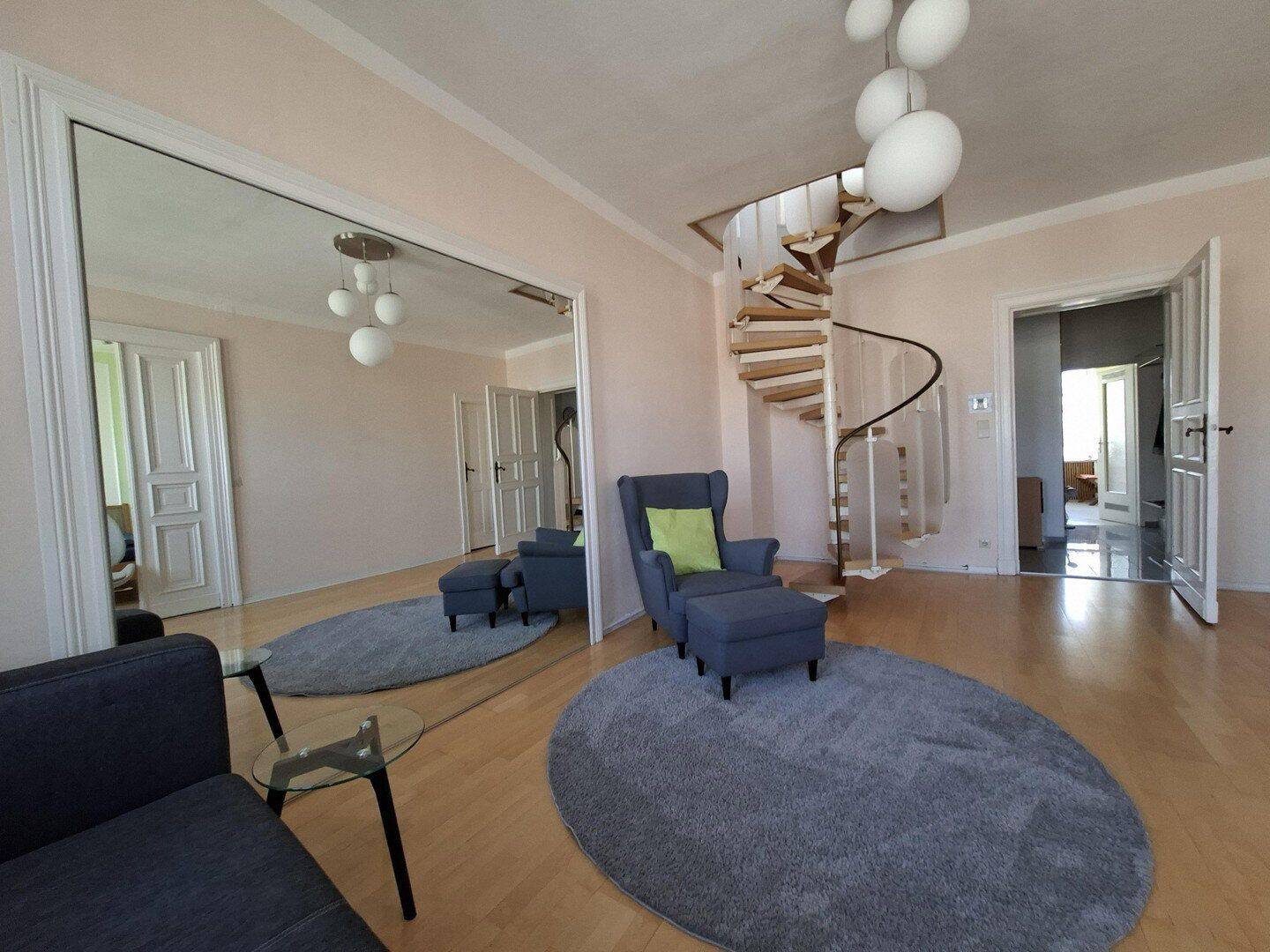 Sonnendurchflutete, großzügige Maisonette-Wohnung über den Dächern Berlins – von privat! – 10553 Berlin – Vorschaubild 3