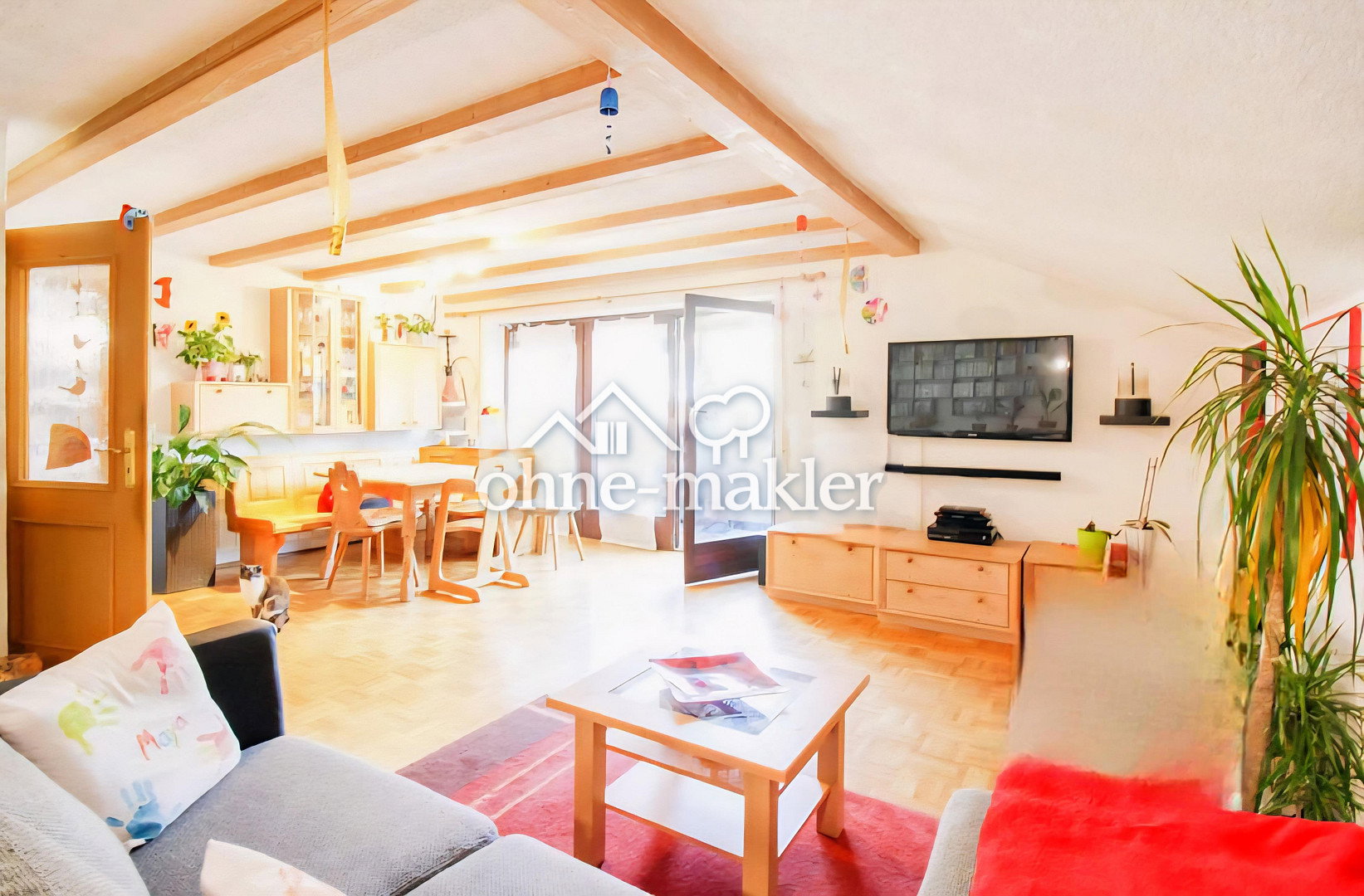 Haldenwang Dachwohnung mit Balkon & Fernblick – Haldenweg 10, 87490 Haldenwang – Vorschaubild 4