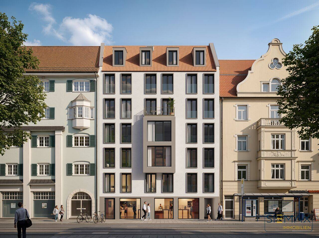 TOP of PASING * 2-Zimmer-Neubau-Wohnung mit Dachterrasse und Blick über Pasing – 81241 München – Vorschaubild 3