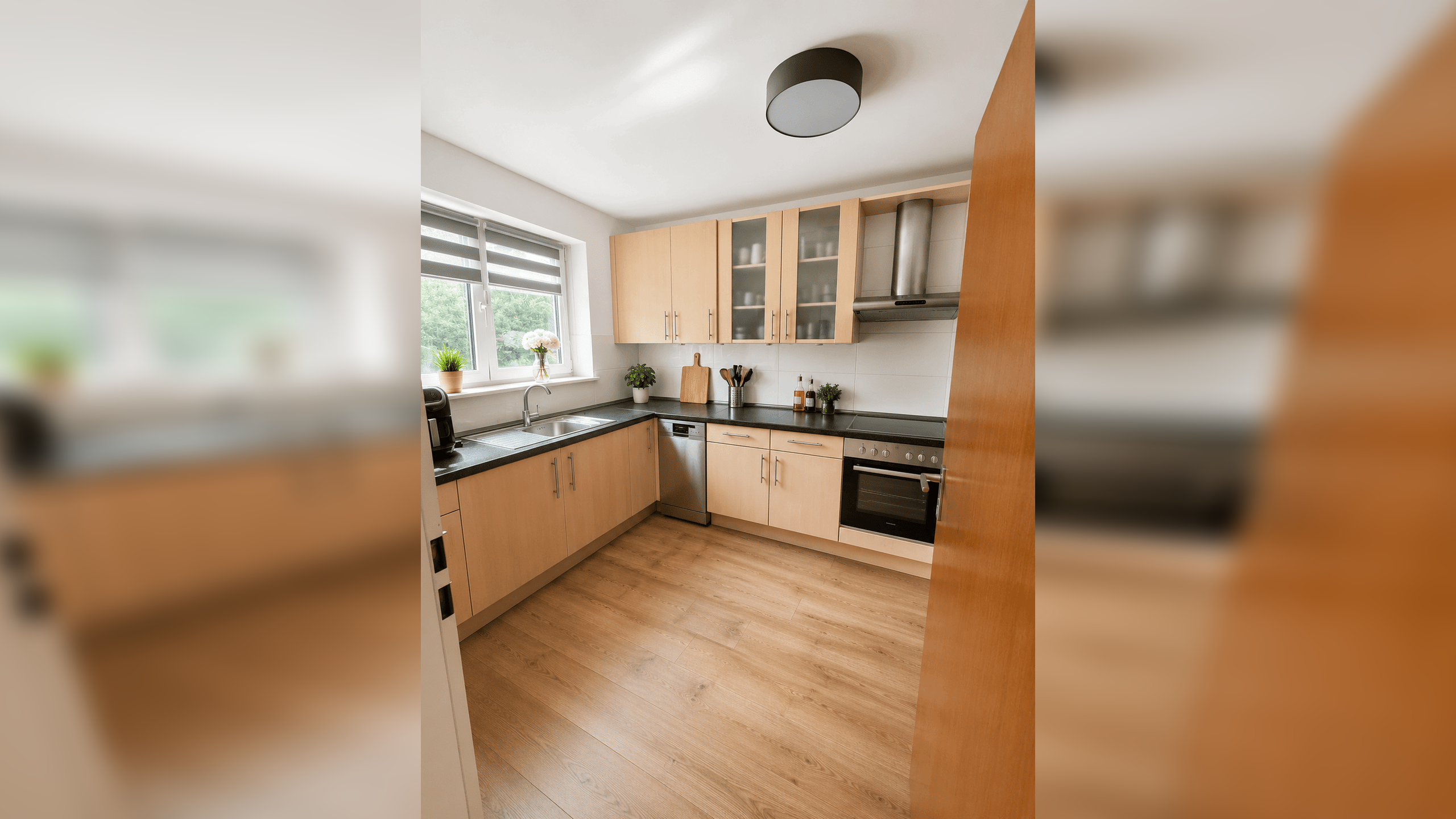 Lichtdurchflutete 3-Zimmer-Wohnung mit großem Sonnenbalkon in zentraler Wohnlage – 47053 Duisburg – Vorschaubild 3