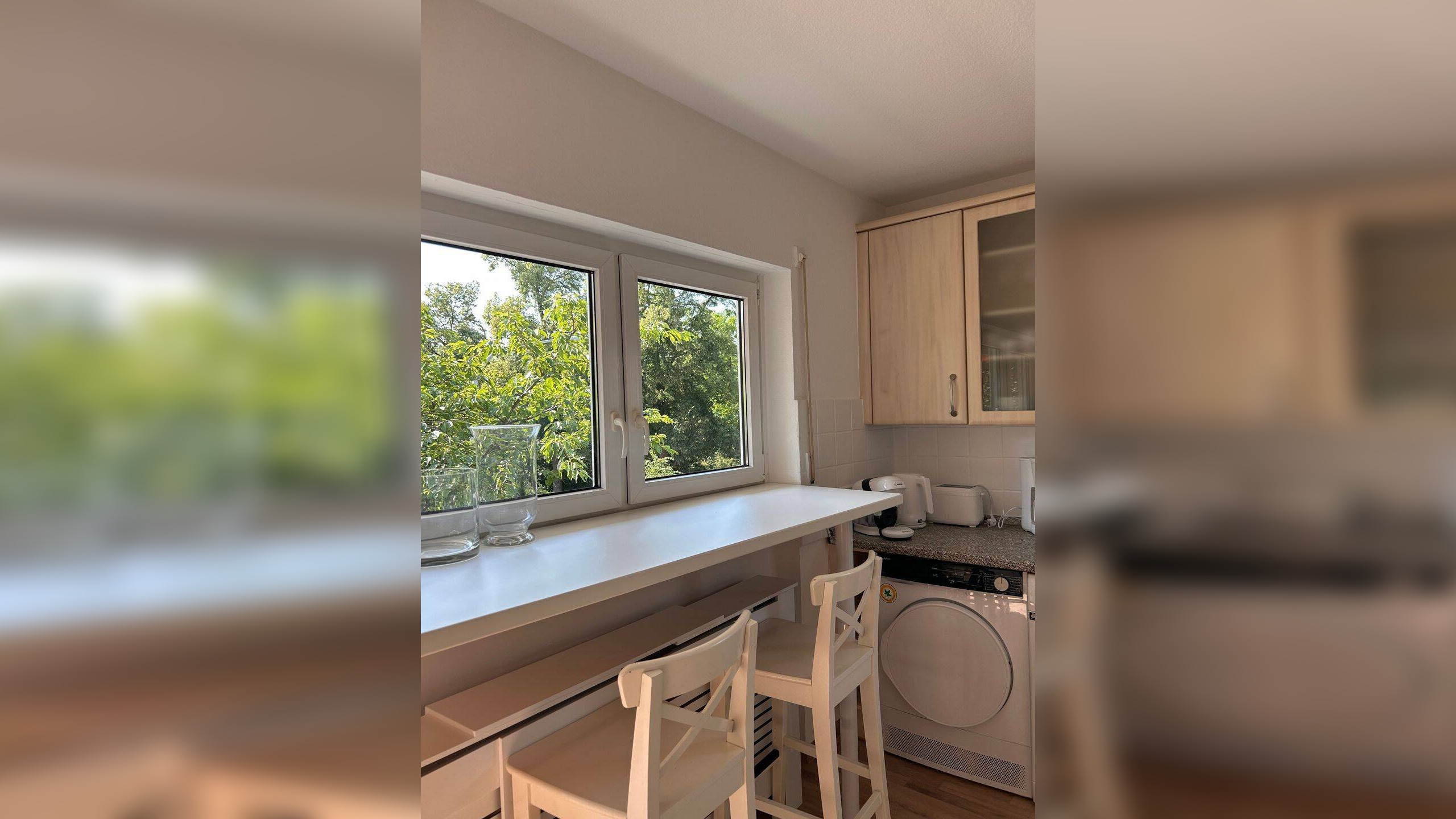 Besondere möblierte Wohnung mit Kamin, Balkon und Gartennutzung in Heilbronn – 74074 Heilbronn – Vorschaubild 3