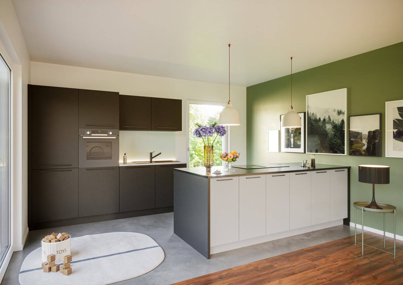 Flachdach-Bungalow – Modernes Wohnen nach deinem Wunsch in Kiel-Suchsdorf in KFW 40 QNG inklusive Photovoltaik und Batteriespeicher ! – 24107 Kiel – Vorschaubild 4
