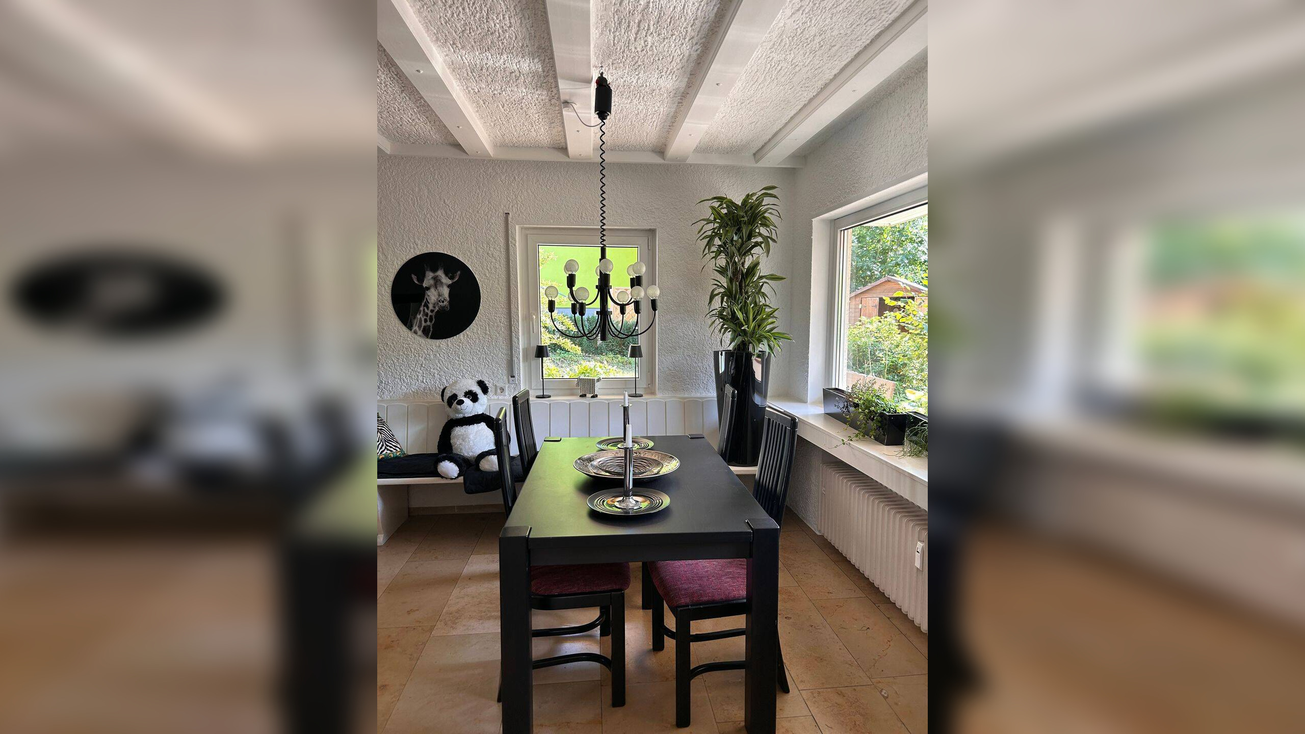 Besondere möblierte Wohnung mit Kamin, Balkon und Gartennutzung in Heilbronn – 74074 Heilbronn – Vorschaubild 7