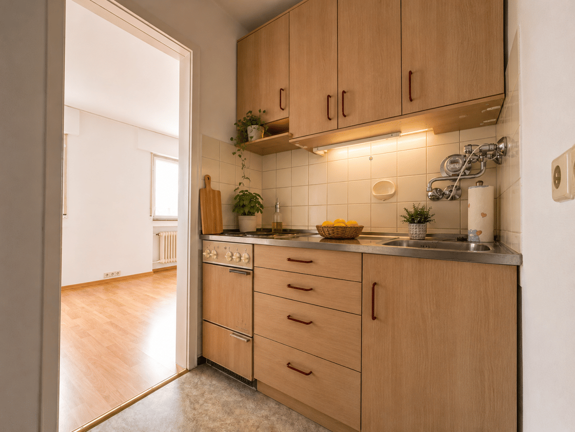 Leere 1-Zi-Whg mit Balkon – S-Ost – ruhige Lage in Gaisburg – BESICHTIGUNG SO, 16.08.26 – 70186 Stuttgart – Vorschaubild 5