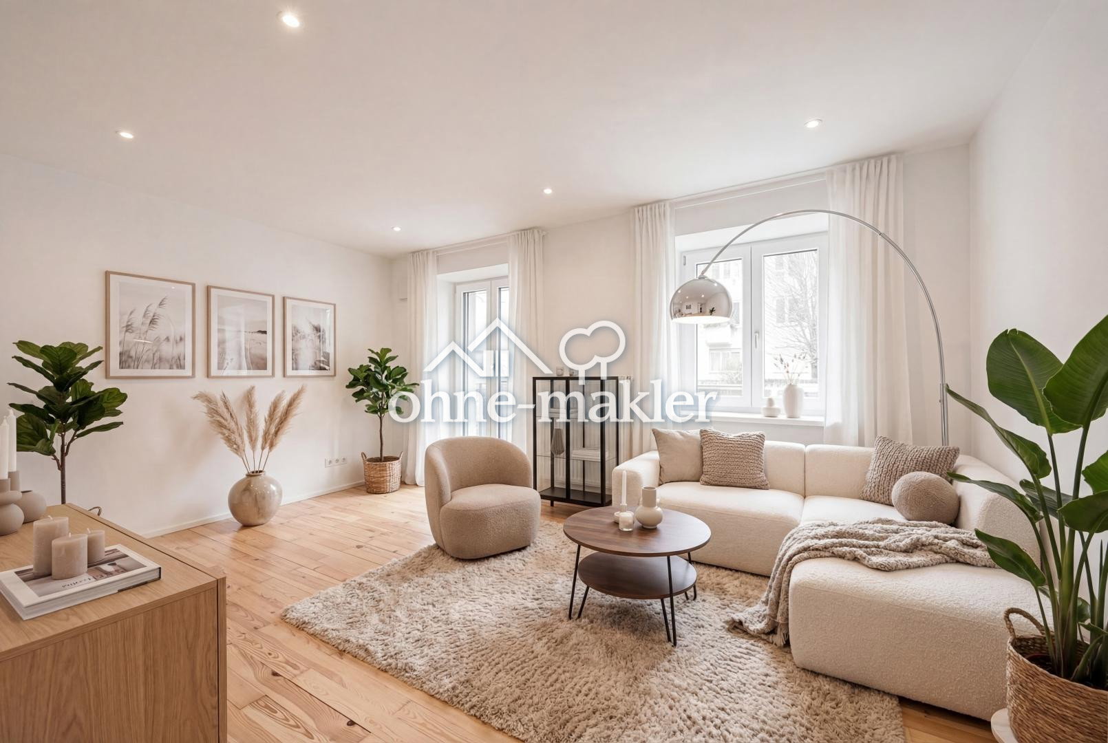 Maxvorstadt Stilvolle Wohnung mit Sanierung & Ausblick – Keuslinstraße 7a, 80798 München – Vorschaubild 5
