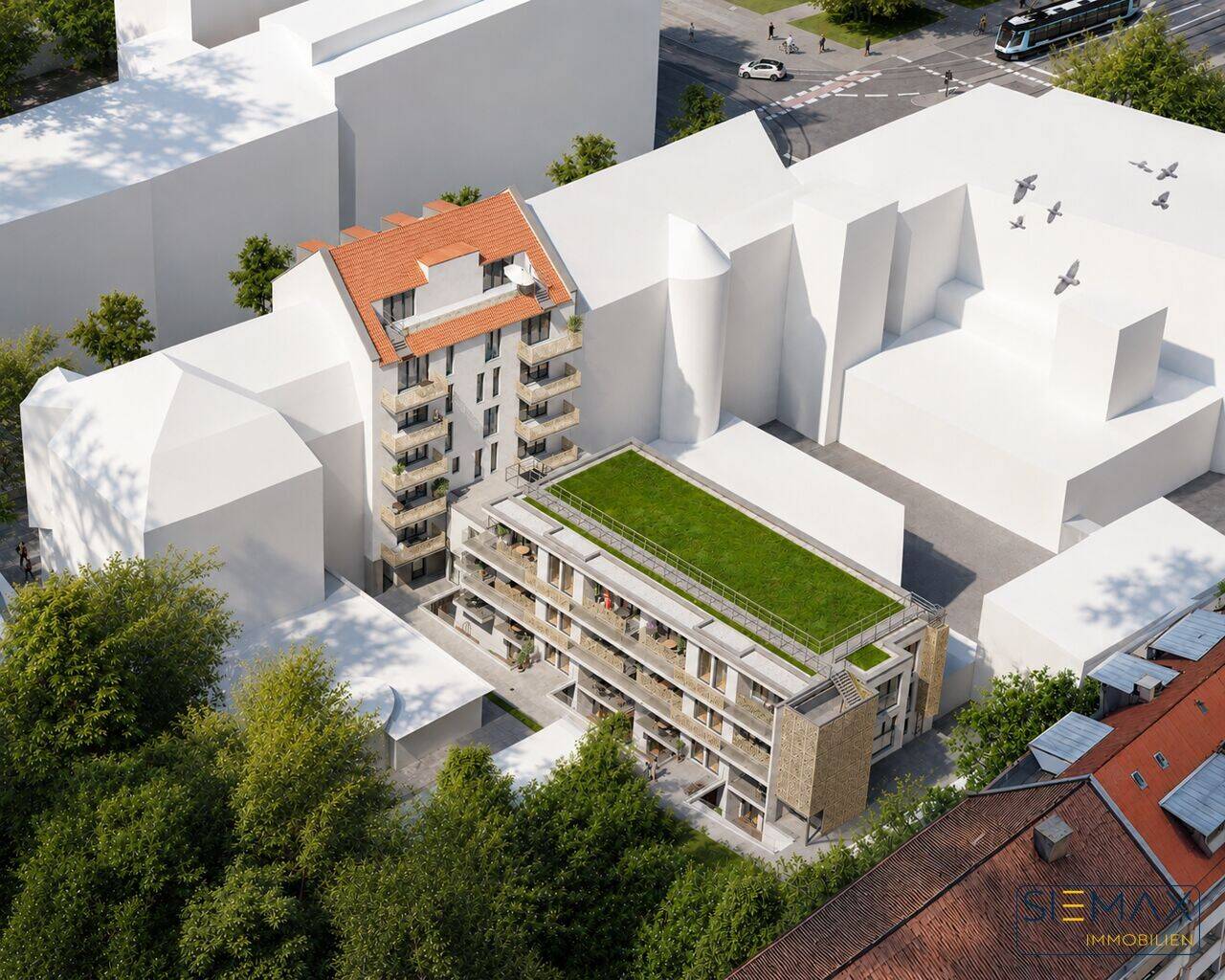 Tiefergelegtes Erdgeschoss mit Privatgarten – Charmante 1-Zimmer-Wohnung mit besonderem Flair – 81241 München – Vorschaubild 5