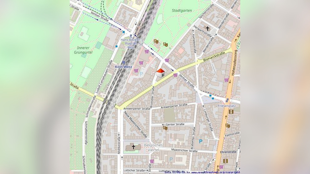 Köln Belgisches Viertel: Sanierte Altbauwohnung im 1. Obergeschoss – 50672 Köln – Vorschaubild 8