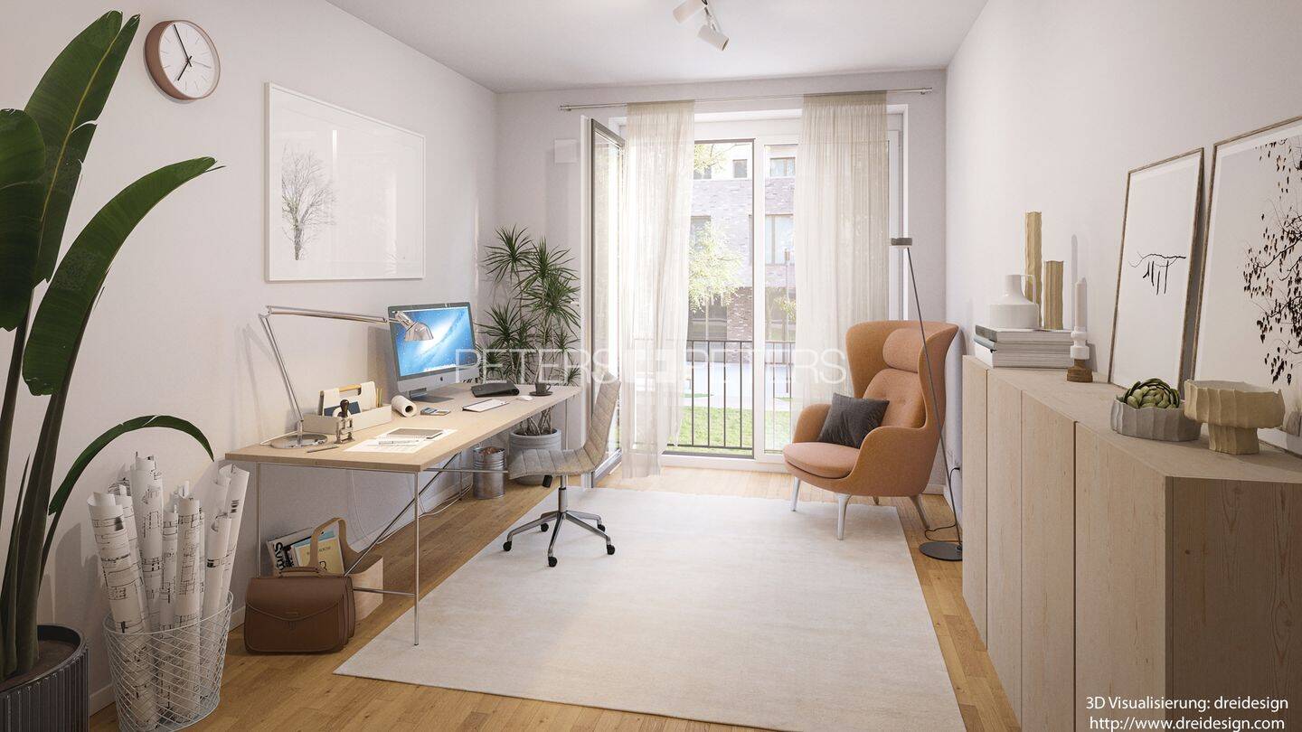 + Erstbezug + EBK + Balkon + Badewanne & Dusche + – 22453 Hamburg – Vorschaubild 3