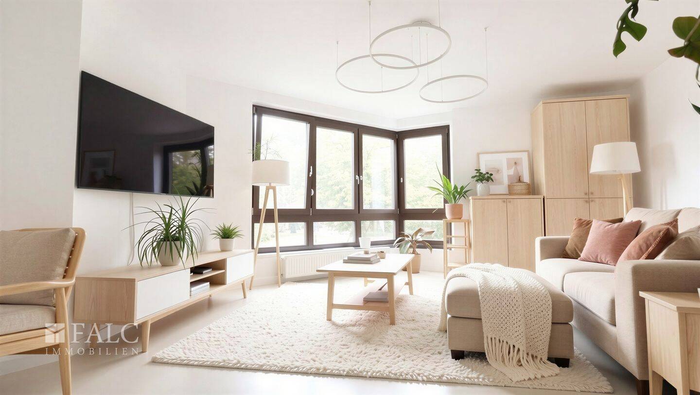 Modern wohnen am Opernplatz – sanierte 2,5-Zimmer-Wohnung mit Tiefgarage – 45128 Essen – Vorschaubild 3