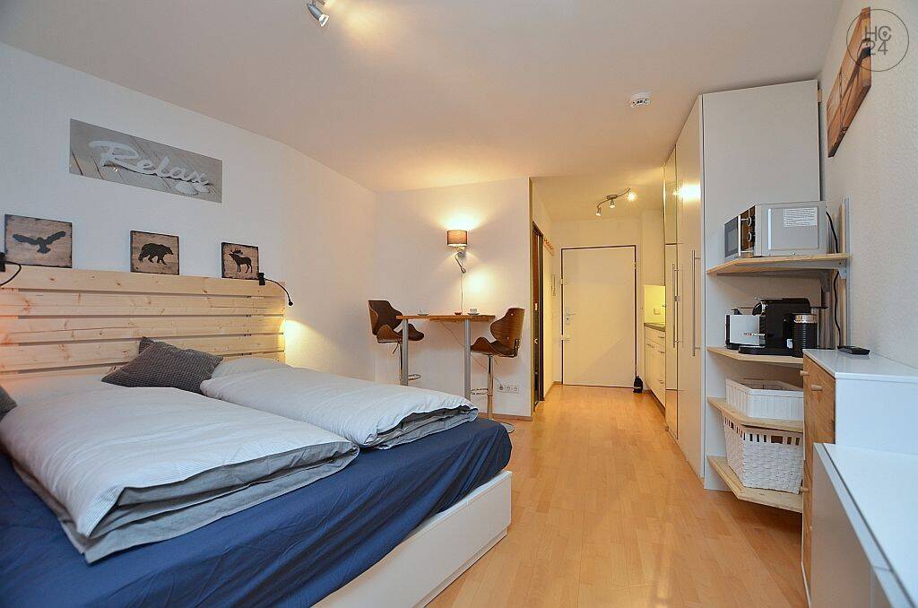 Modern möbliertes Apartment mit Balkon in Stuttgart  Plieningen, Nähe Uni Hohenheim – 70599 Stuttgart – Vorschaubild 3