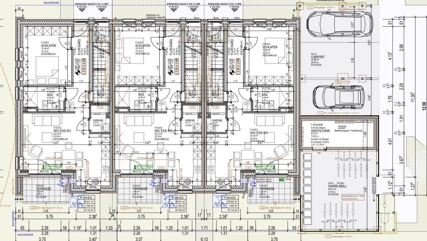 Erstbezug EG mit Garten, Küche + Carport – 26129 Oldenburg (Oldb) – Vorschaubild 3