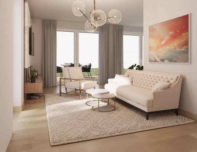 Exklusives Wohnen auf zwei Ebenen: 4-Zimmer-Maisonette mit Garten in Trudering. – 81825 München – Vorschaubild 3