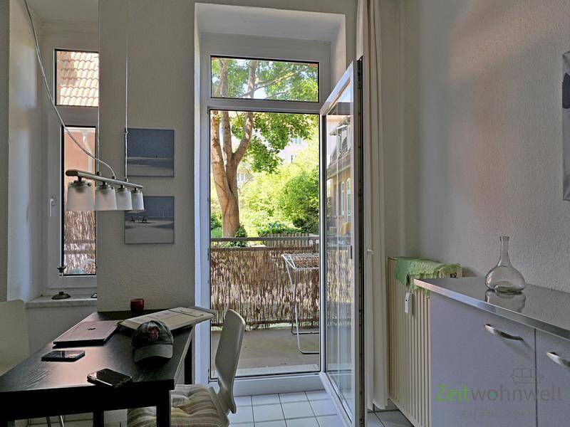 (EF0834_M) Erfurt: Brühlervorstadt, möbliertes Apartment mit separater Wohnküche und ruhigem Balkon, WLAN inklusive – 99092 Erfurt – Vorschaubild 4