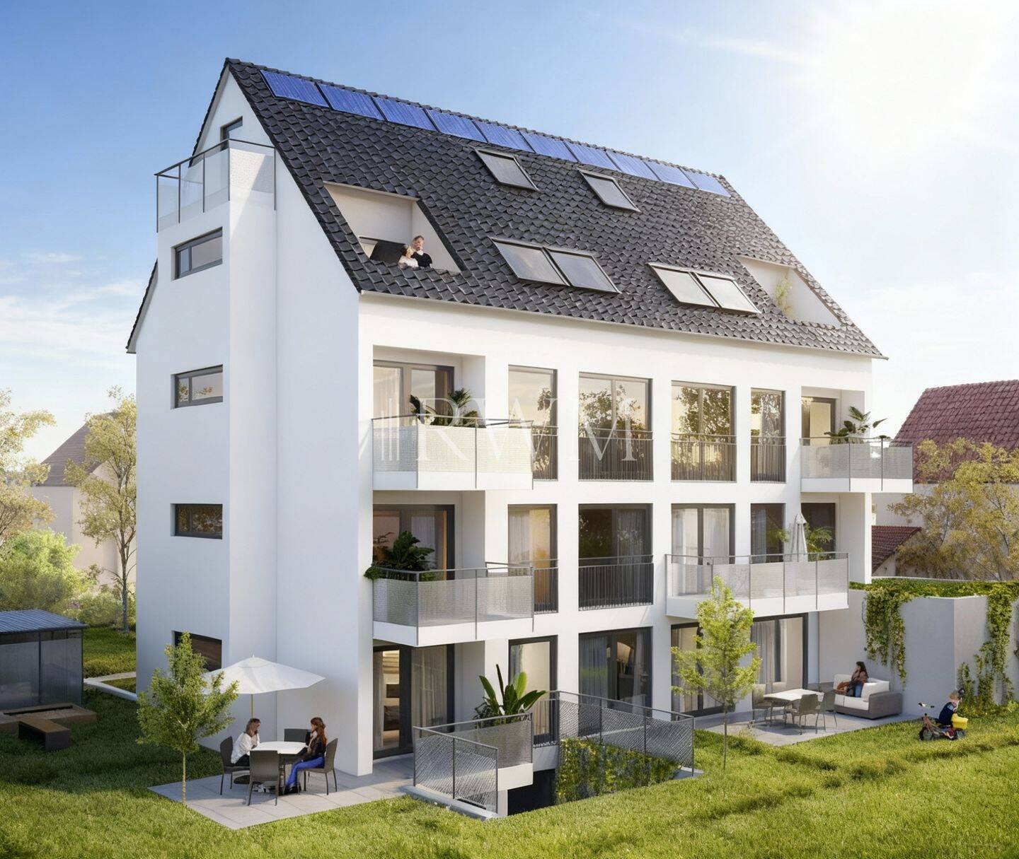Erstbezug: Zentral gelegene 3-Zimmer-Maisonette-Wohnung inkl. 2 Balkone und Garage in S-Feuerbach – 70469 Stuttgart – Vorschaubild 5