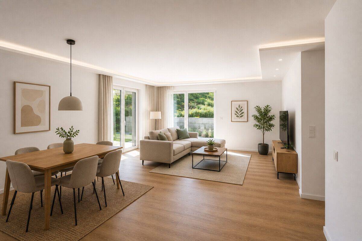 Stilvolle Neubauwohnung. in hochwertigem Wohnensemble mit nur sechs Einheitennach KFW 55 Standart – 65203 Wiesbaden – Vorschaubild 3