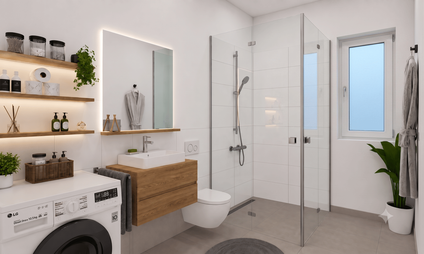 Energieeffiziente 4-Zimmer-Wohnung direkt vom Vermieter – Denkendorf – Vorschaubild 3