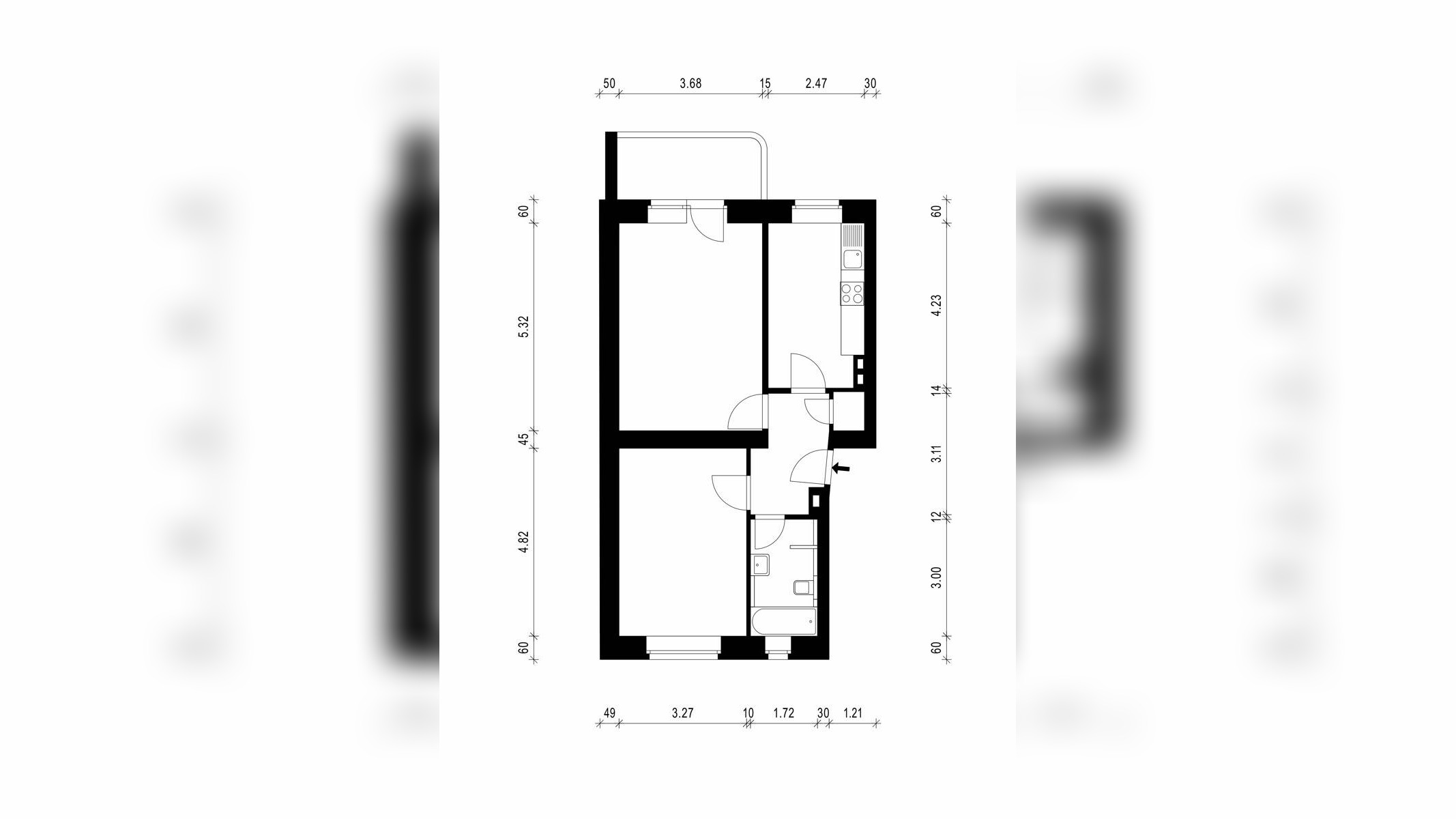 Attraktive Erdgeschosswohnung mit Balkon und Garage in zentraler Lage – 50937 Köln – Vorschaubild 7