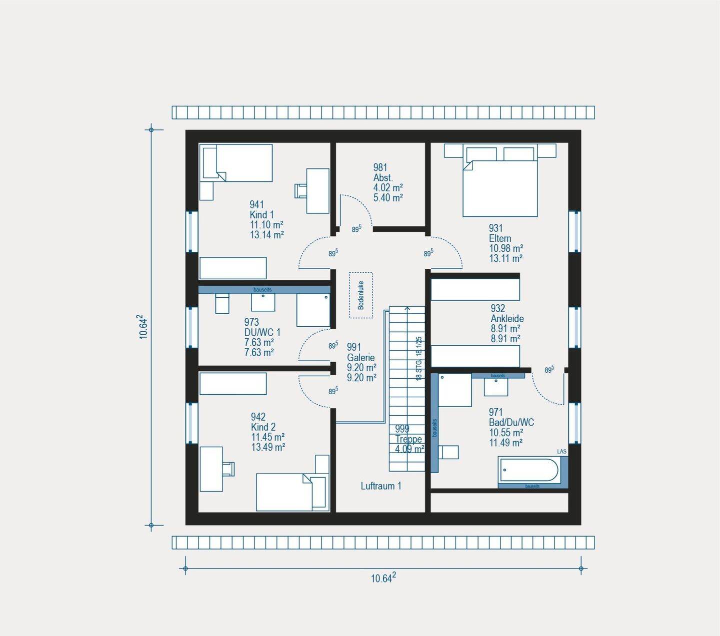 Individuell geplantes Traumhaus – Flexibles Wohnen auf 181,79 m² mit allkauf – 45133 Essen – Vorschaubild 3