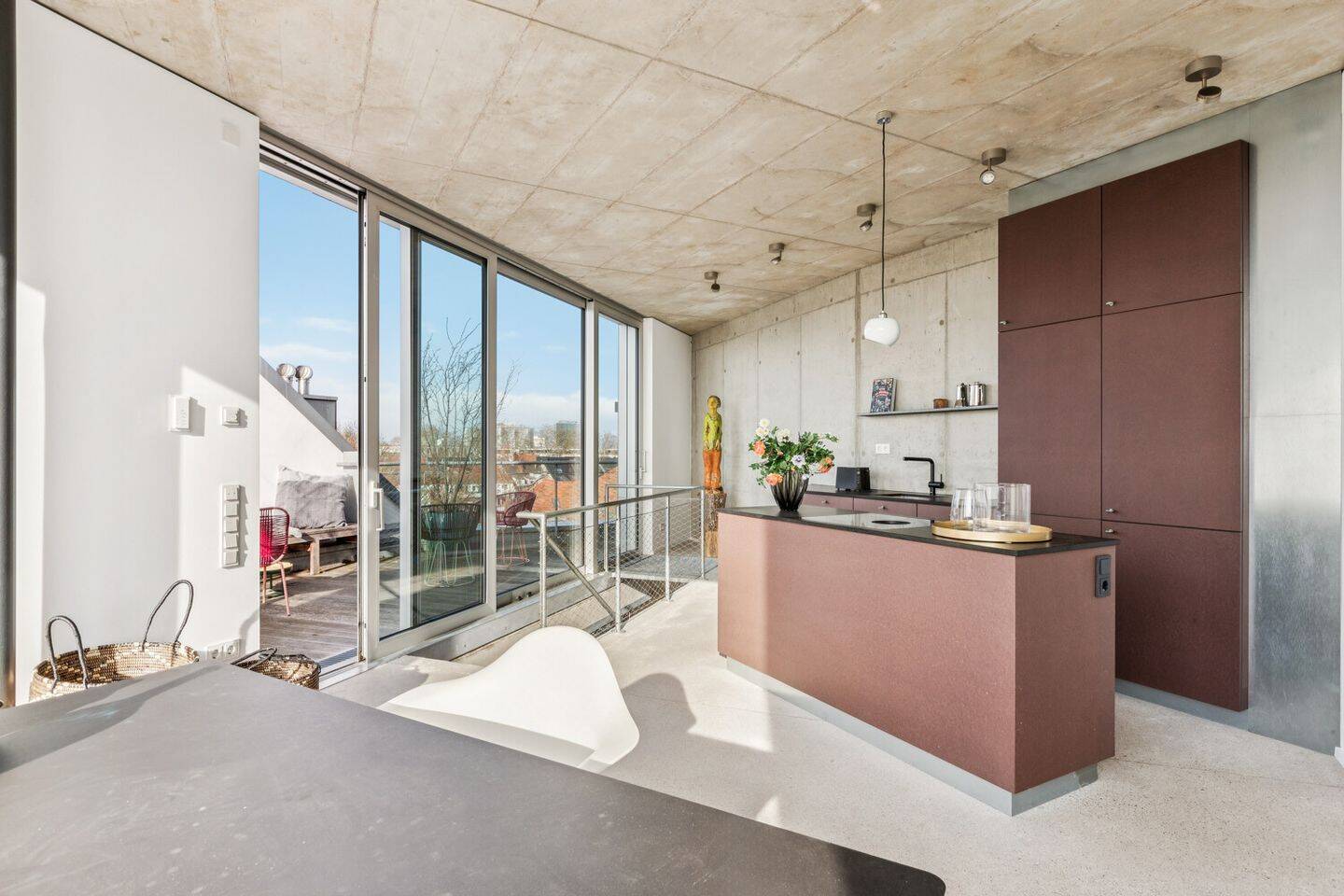 Penthouse-Kubus mit Terrassen & Weitblick – urban. ruhig. besonders. – 40223 Düsseldorf – Vorschaubild 3