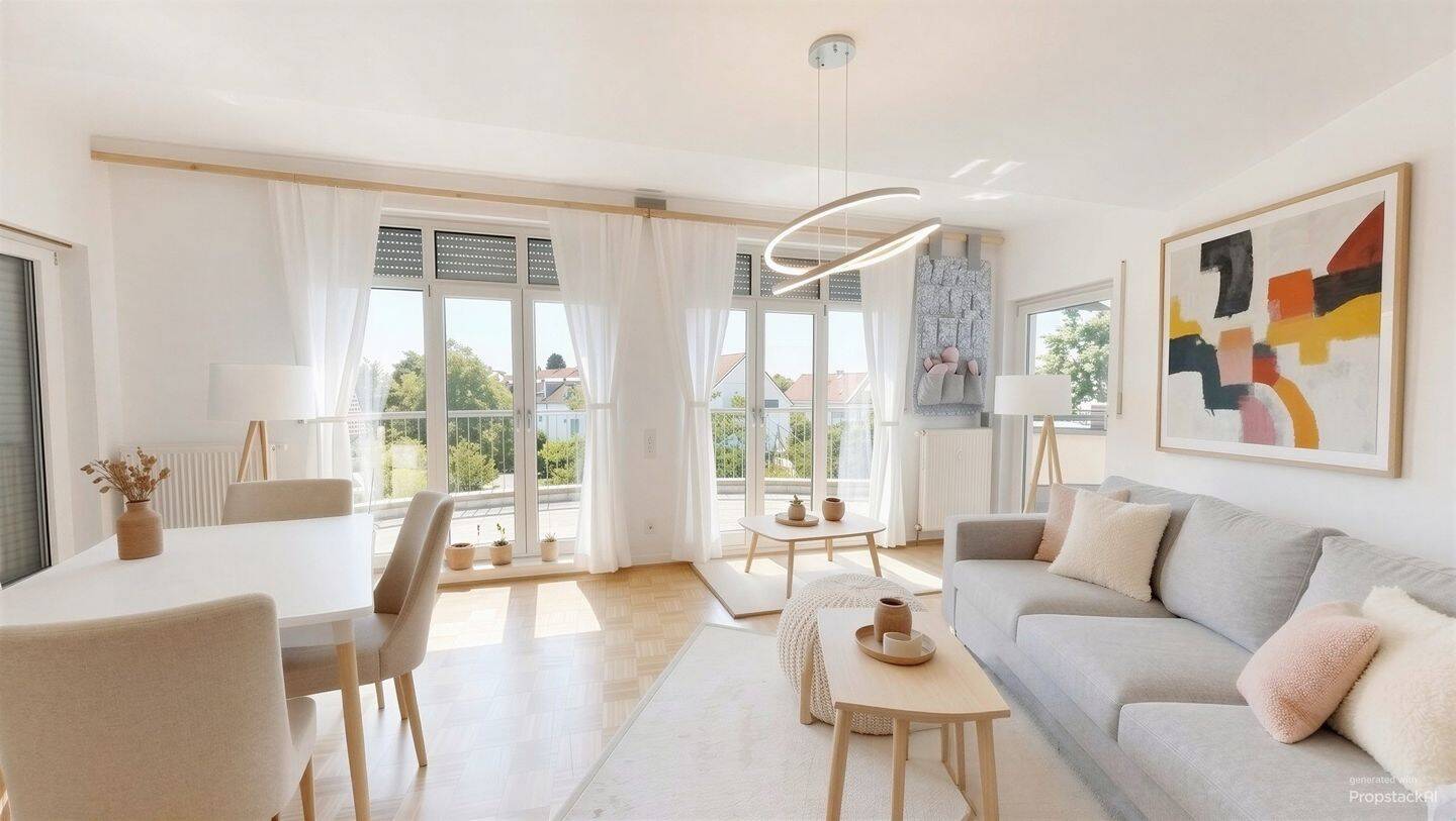 3-Zimmer-Dachgeschosswohnung mit Penthouse-Charakter, Dachterrasse und TG-Stellplatz in München – 80999 München – Vorschaubild 3
