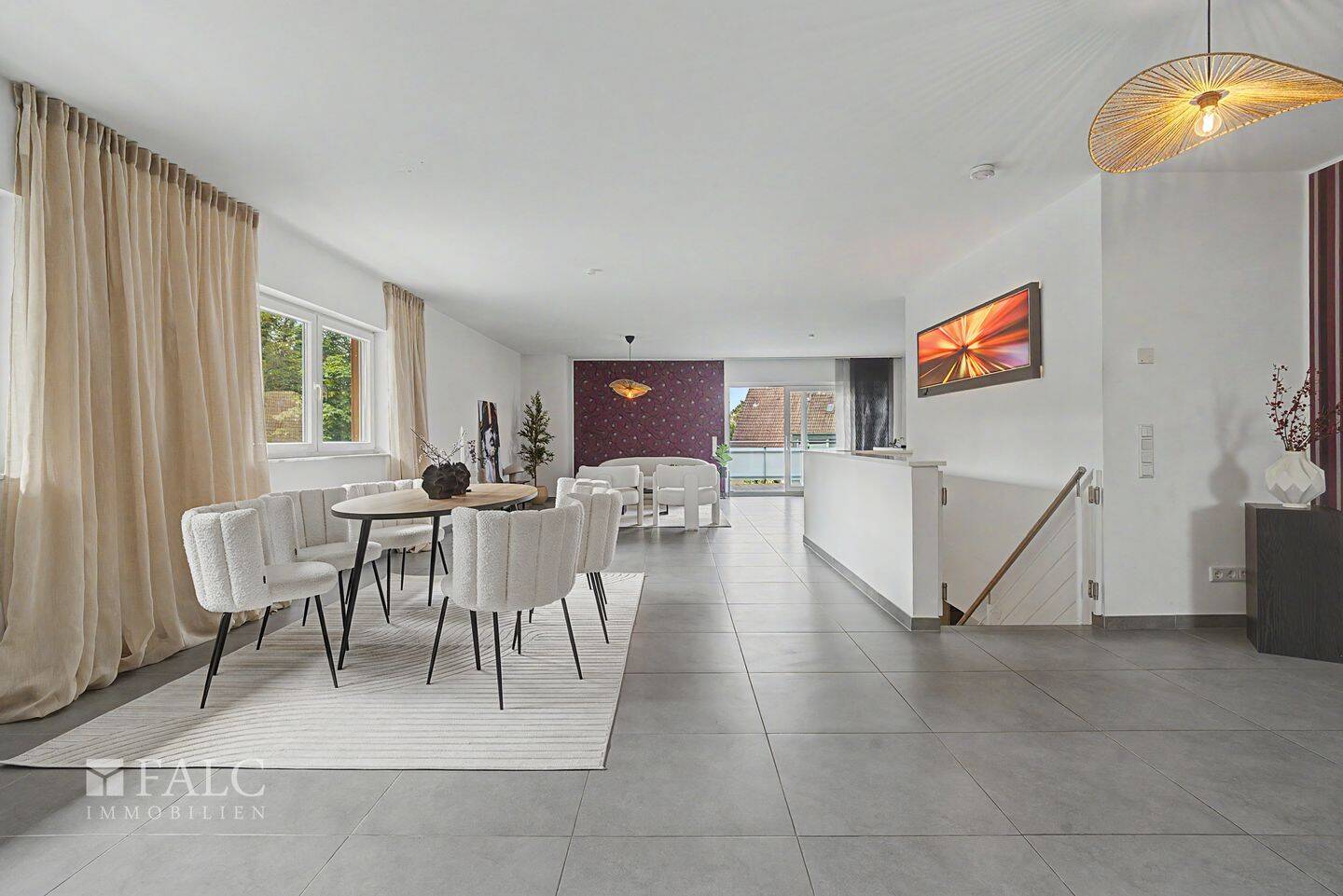 Penthouse-Maisonette in Essen-Fischlaken: ca. 241 m² , Dachterrasse und 2 Tiefgaragenstellplätze – 45239 Essen – Vorschaubild 3