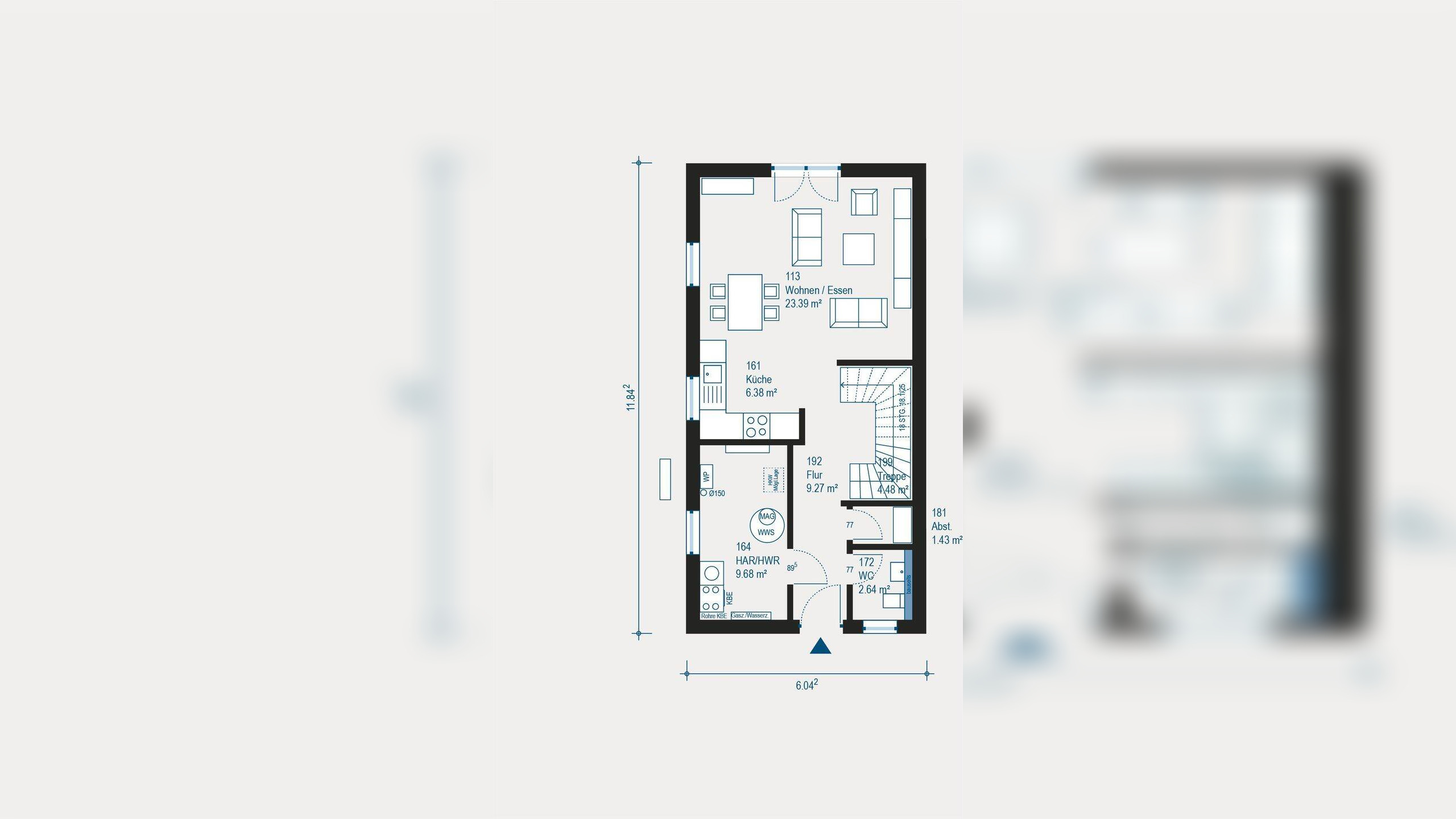 Modernes Doppelhaus Double 1 – Flexibles Wohnen am Rubbenbruchsee – 49076 Osnabrück – Vorschaubild 4