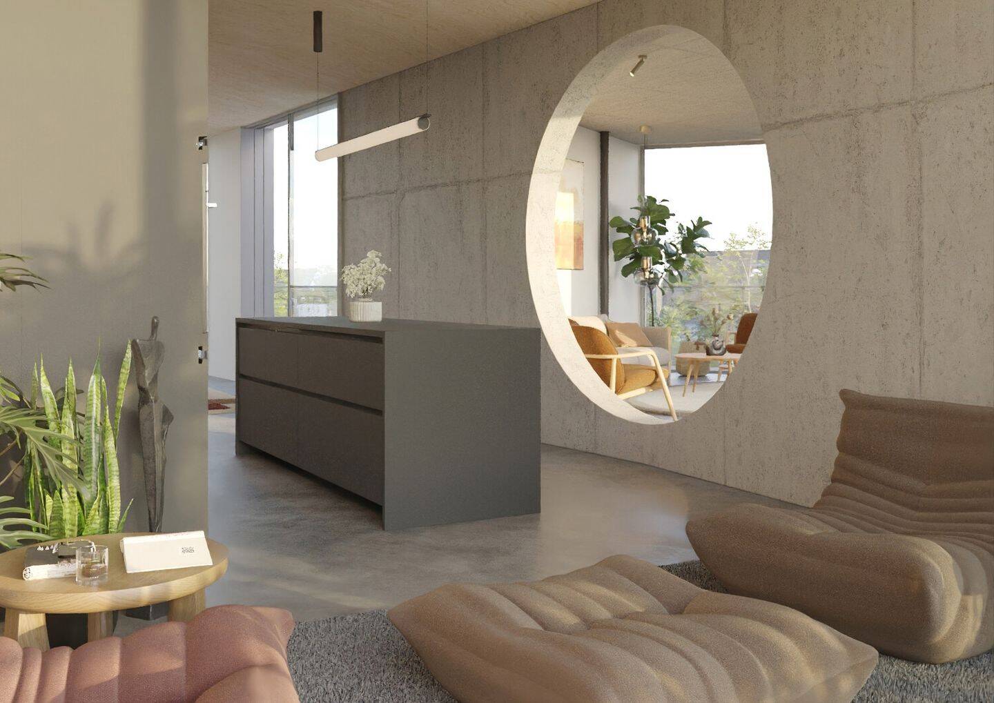 Zwei Einheiten. Ein Konzept. 211 m² Wohnen über den Dächern Düsseldorfs – 40223 Düsseldorf – Vorschaubild 5