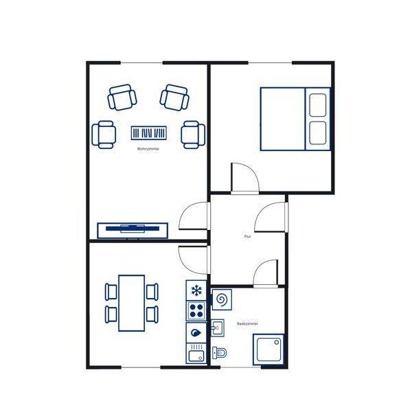 Ihre neue Wohnung  im Keplerkiez: individuelle 2-Zimmer-Wohnung – 34127 Kassel – Vorschaubild 3