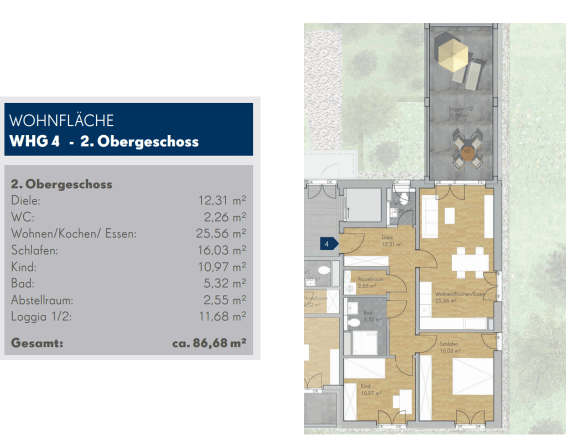 Penthouse -stilvolles Wohnambiente nahe Innenstadt- – 93053 Regensburg – Vorschaubild 3