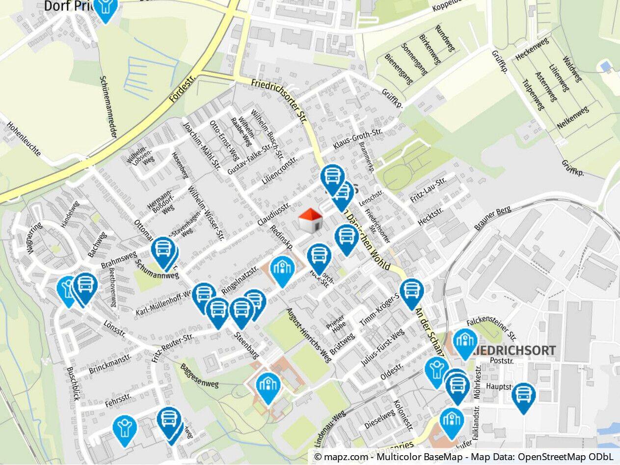 2-Zimmer-Wohnung mit Einbauküche in der Gudegastkoppel 5a in Kiel zu vermieten! Otto Stöben GmbH – 24159 Kiel – Vorschaubild 3
