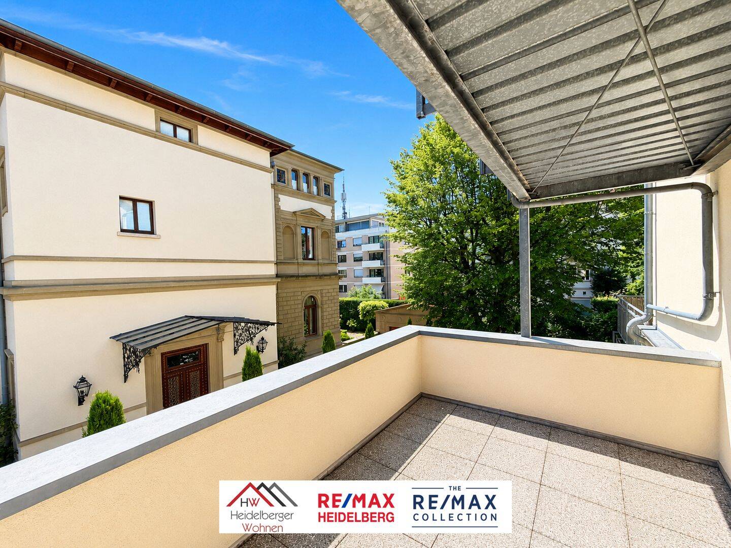 Schöne – möblierte 3,5 Zimmer Wohnung, im 1.OG mit toller Aussicht von 2 Dachterrassen in Top Lage Heidelberg Weststadt – 69115 Heidelberg – Vorschaubild 3