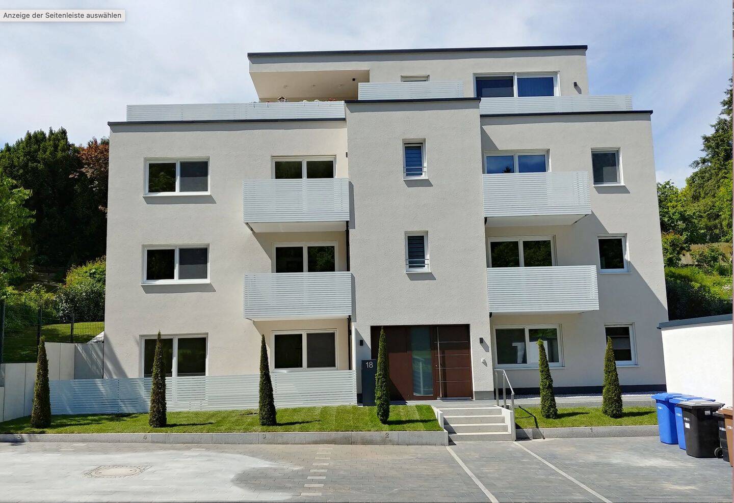 exclusives Penthouse mit eigenem Garten und unterbautem Blick ins Grüne – 94036 Passau – Vorschaubild 4