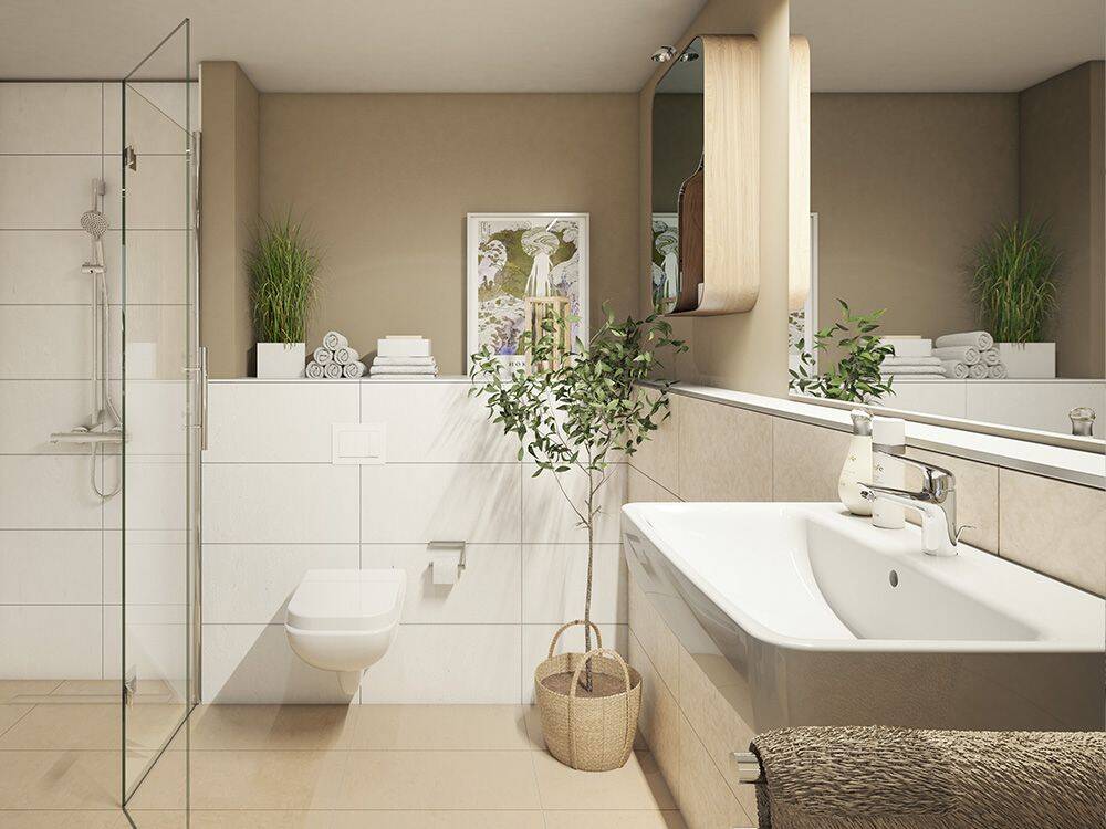 Familienwohnung | Loggia | Bad mit großer Dusche | Küche m. Essplatz | Smart-Home | Aufzug – 99091 Erfurt – Vorschaubild 3