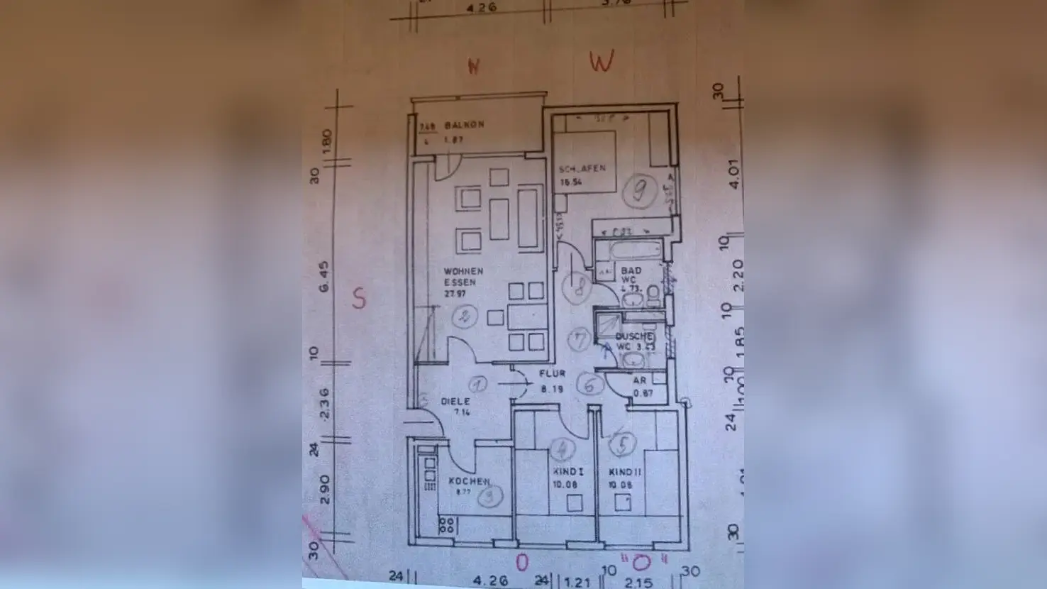 WG geeignete 4 Zimmer Wohnung in Alterlangen, 5 min mit dem Rad in die Stadt – 91056 Erlangen – Vorschaubild 3
