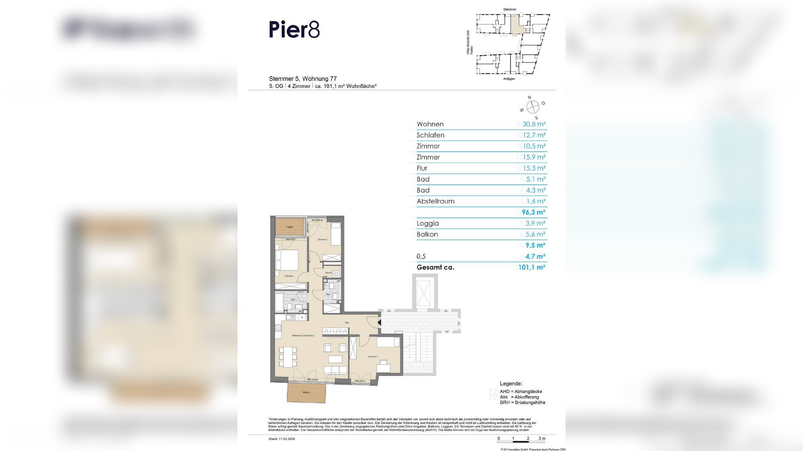 4-Zimmer-Neubauwohnung an der Kieler Hörn – 24143 Kiel – Vorschaubild 3