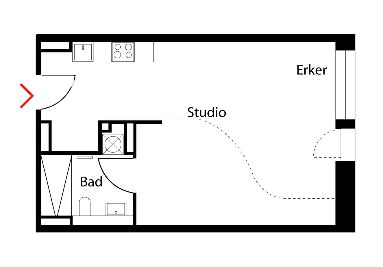 Klinker, Erker und Balkone – Expressiv wohnen im BRICKS – 10823 Berlin – Vorschaubild 4