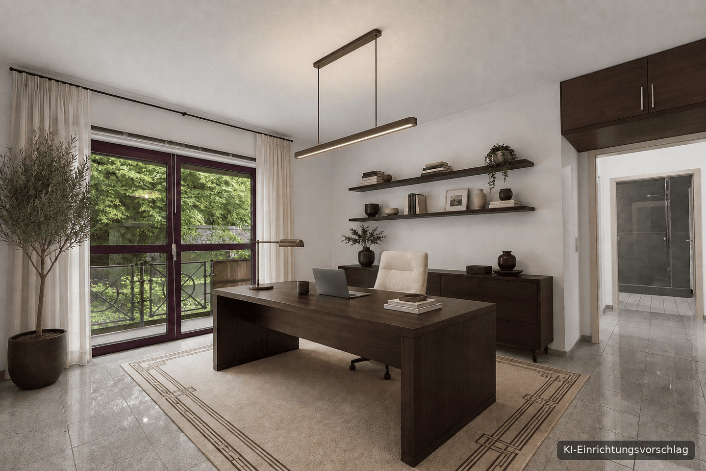 Bestlage | Barrierefreie 3-Zimmer-Wohnung mit Balkon Tiefgarage und privatem Zugang zum Lousberg – 52072 Aachen – Vorschaubild 4