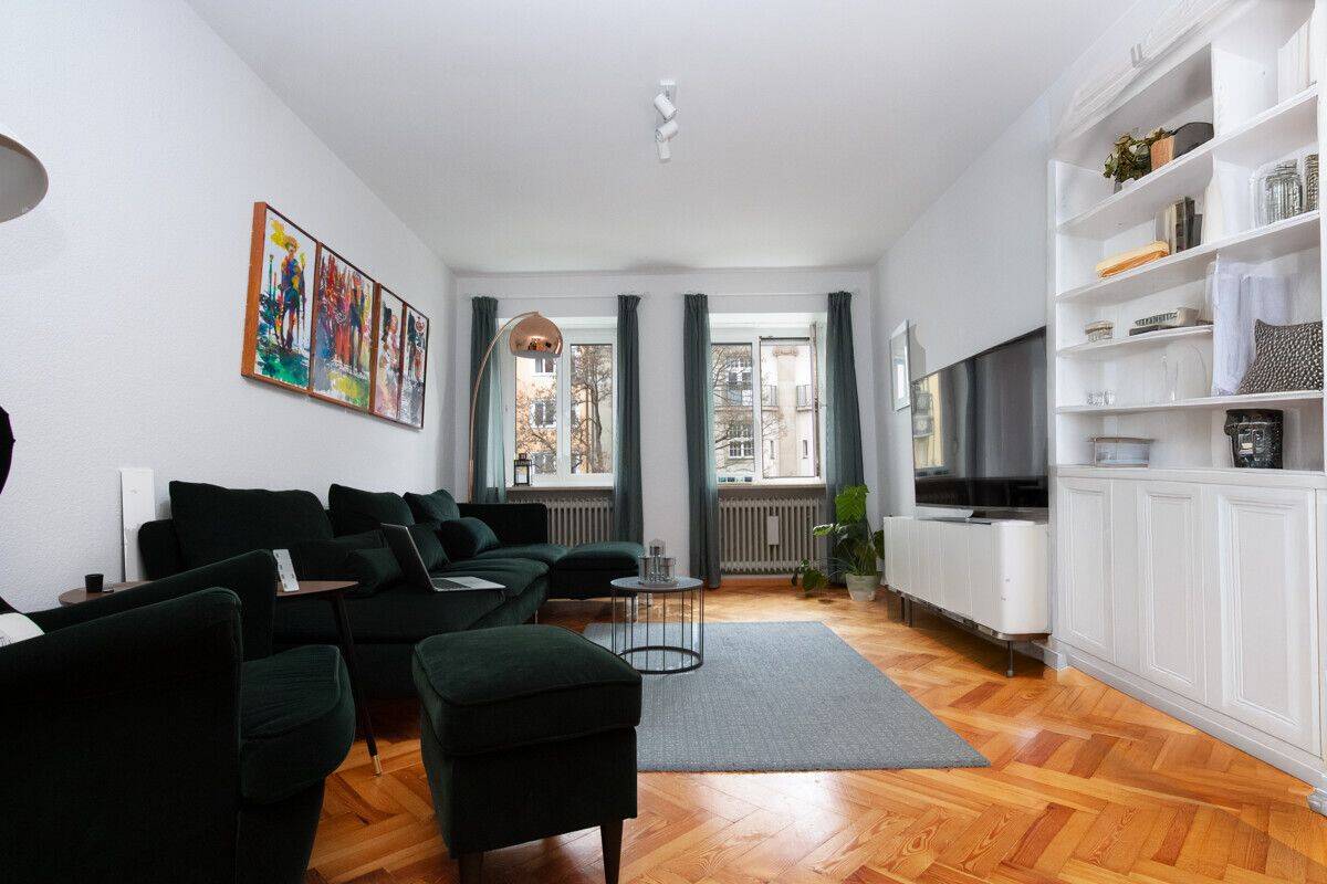 Sonnige 3-Zimmer-Altbauwohnung im Herzen Schwabings! – 80801 München – Vorschaubild 5