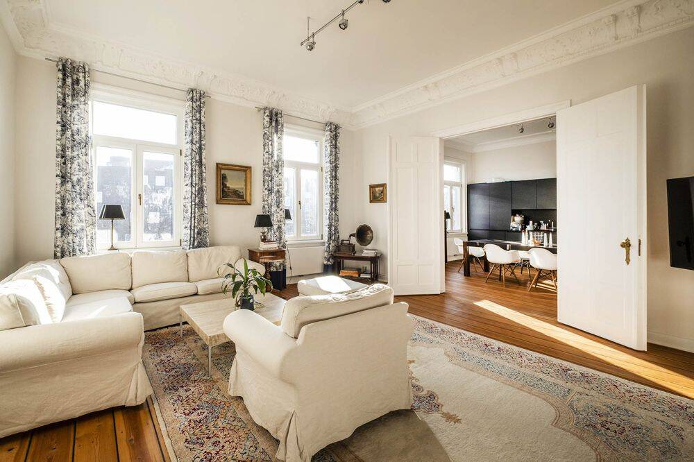 Stilvolles Wohnen – Jugendstilvilla mit Alsternähe – 22087 Hamburg – Vorschaubild 3