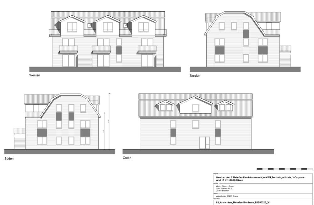 Kompakt & clever geplant – 2 ZKB-Neubauwohnung mit effizientem Grundriss in Brake – 26919 Brake (Unterweser) – Vorschaubild 3