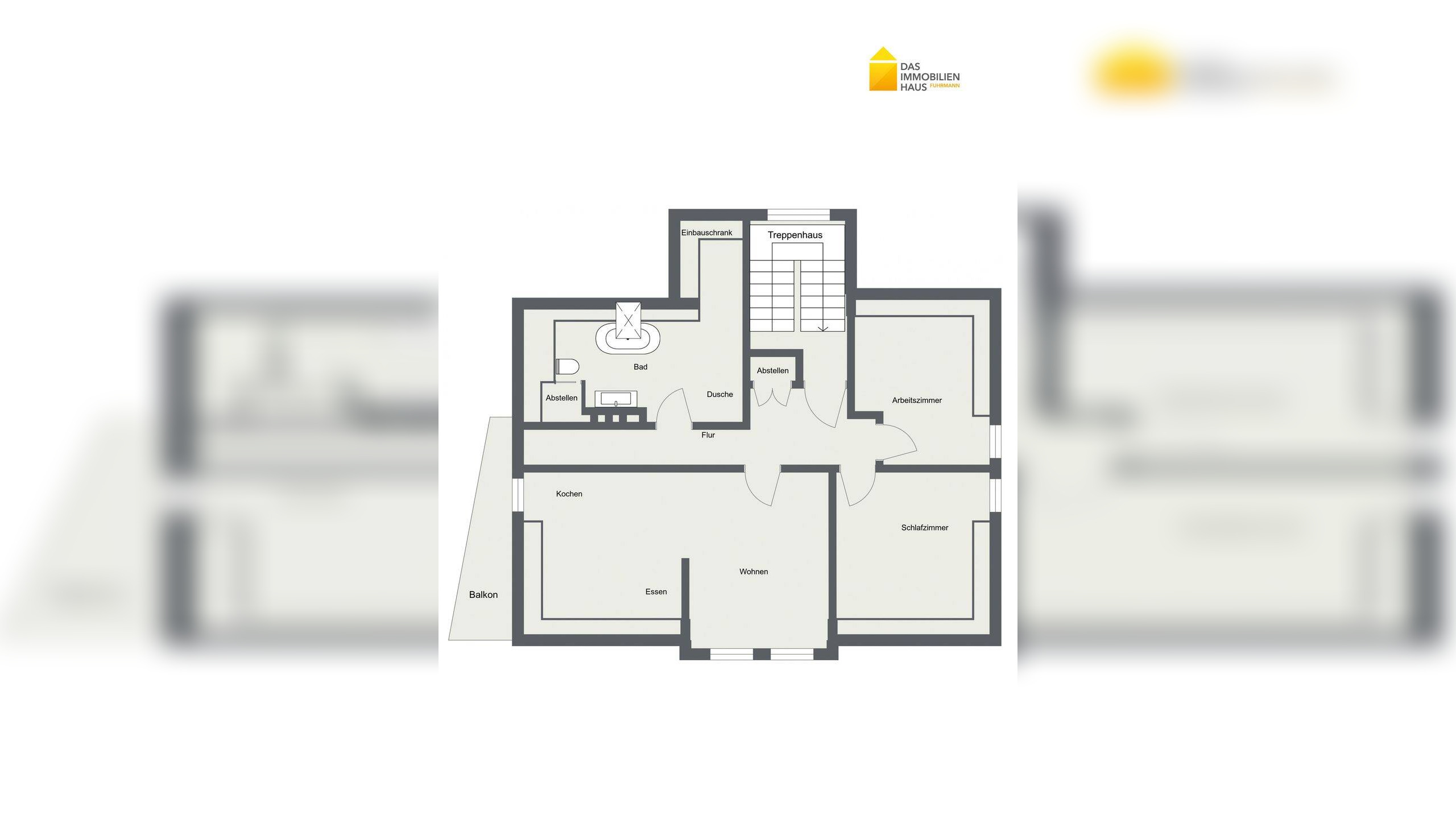 Hochwertig Stadtvilla, Balkon, Klimaanlage, modernes Bad, Erstbezug – 98527 Suhl – Vorschaubild 3