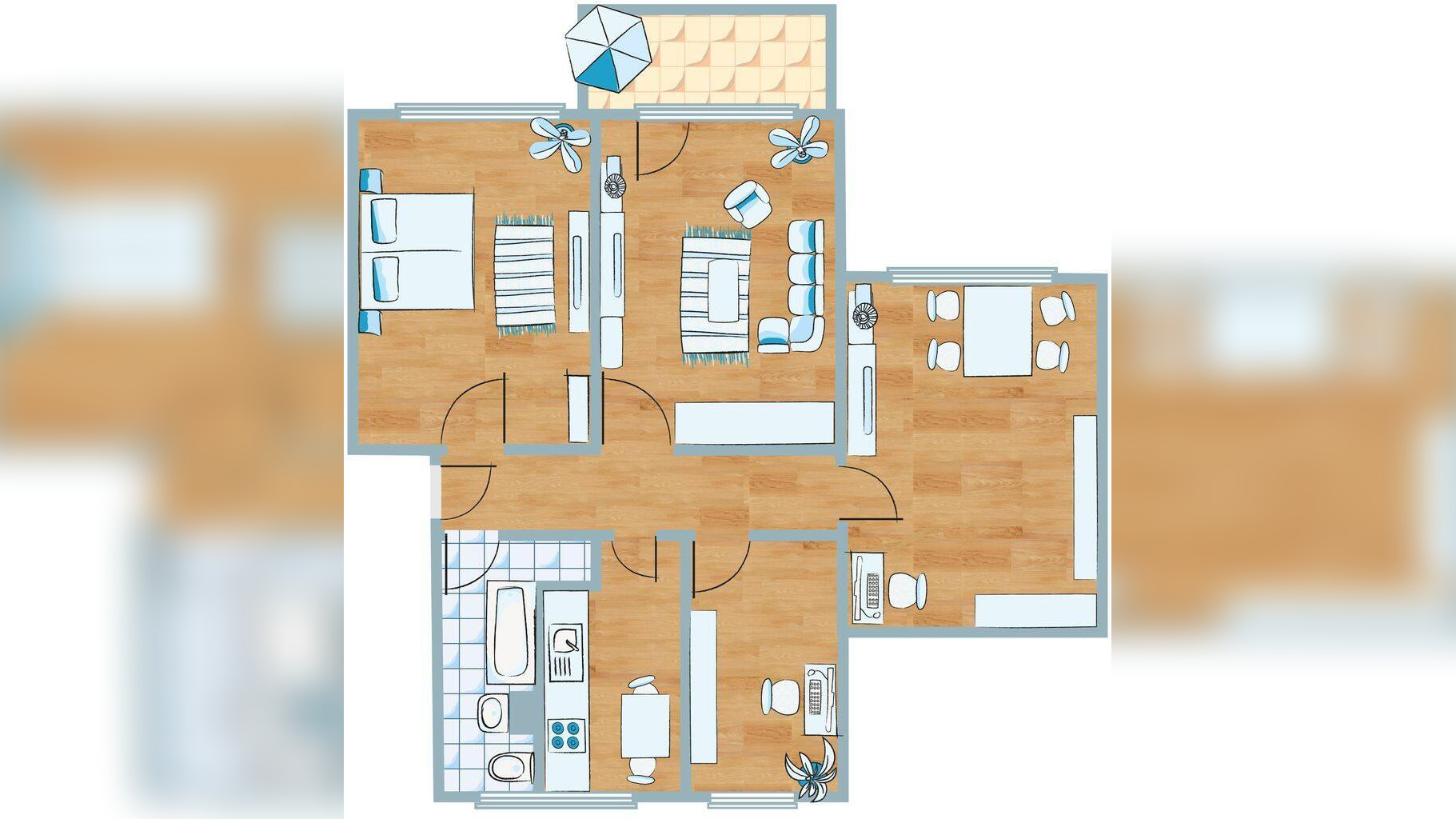 WBG – 4-RWE ideal für Familie! – 14772 Brandenburg an der Havel – Vorschaubild 4