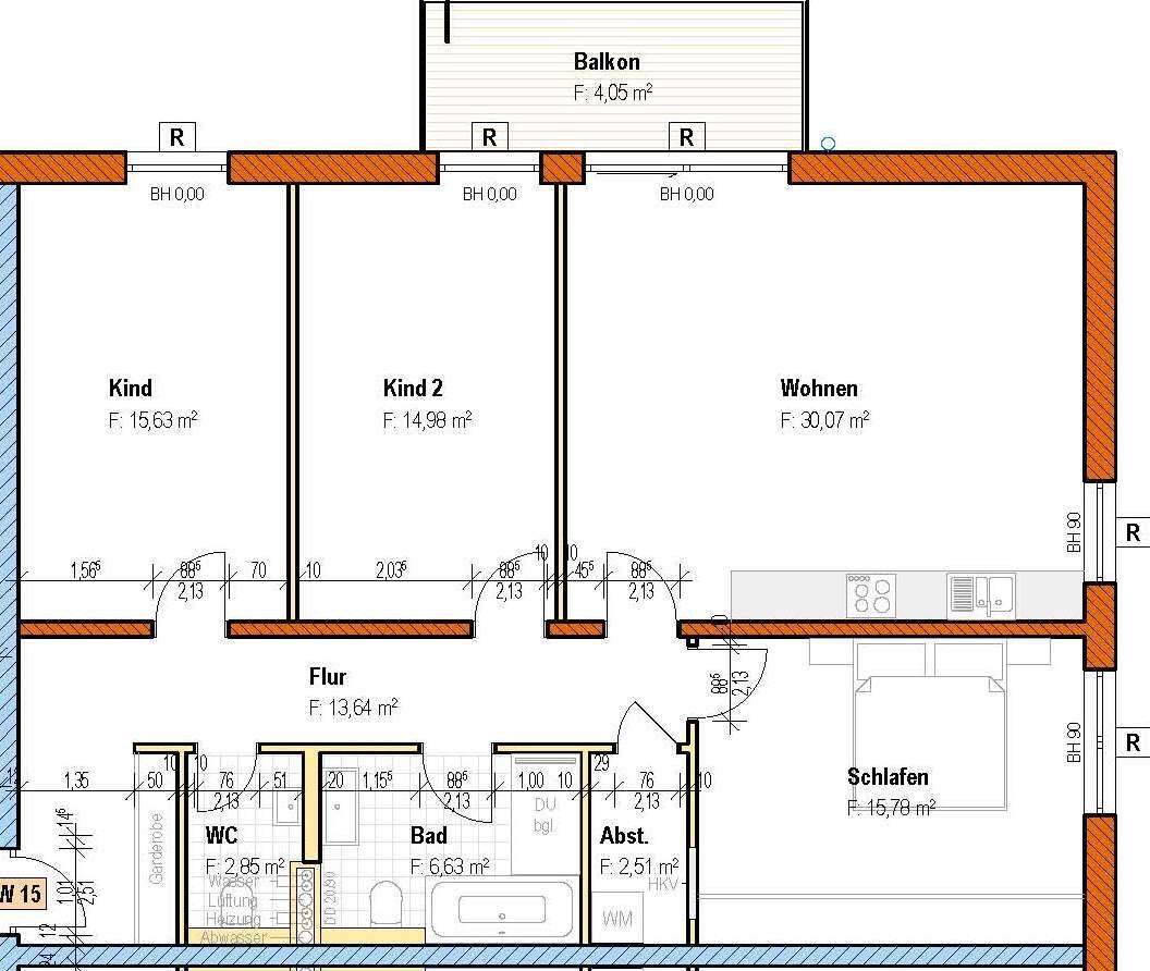 SCHÖNE 3-RAUM WOHNUNG IM 2. OBERGESCHOSS – 1139 Dresden – Vorschaubild 4