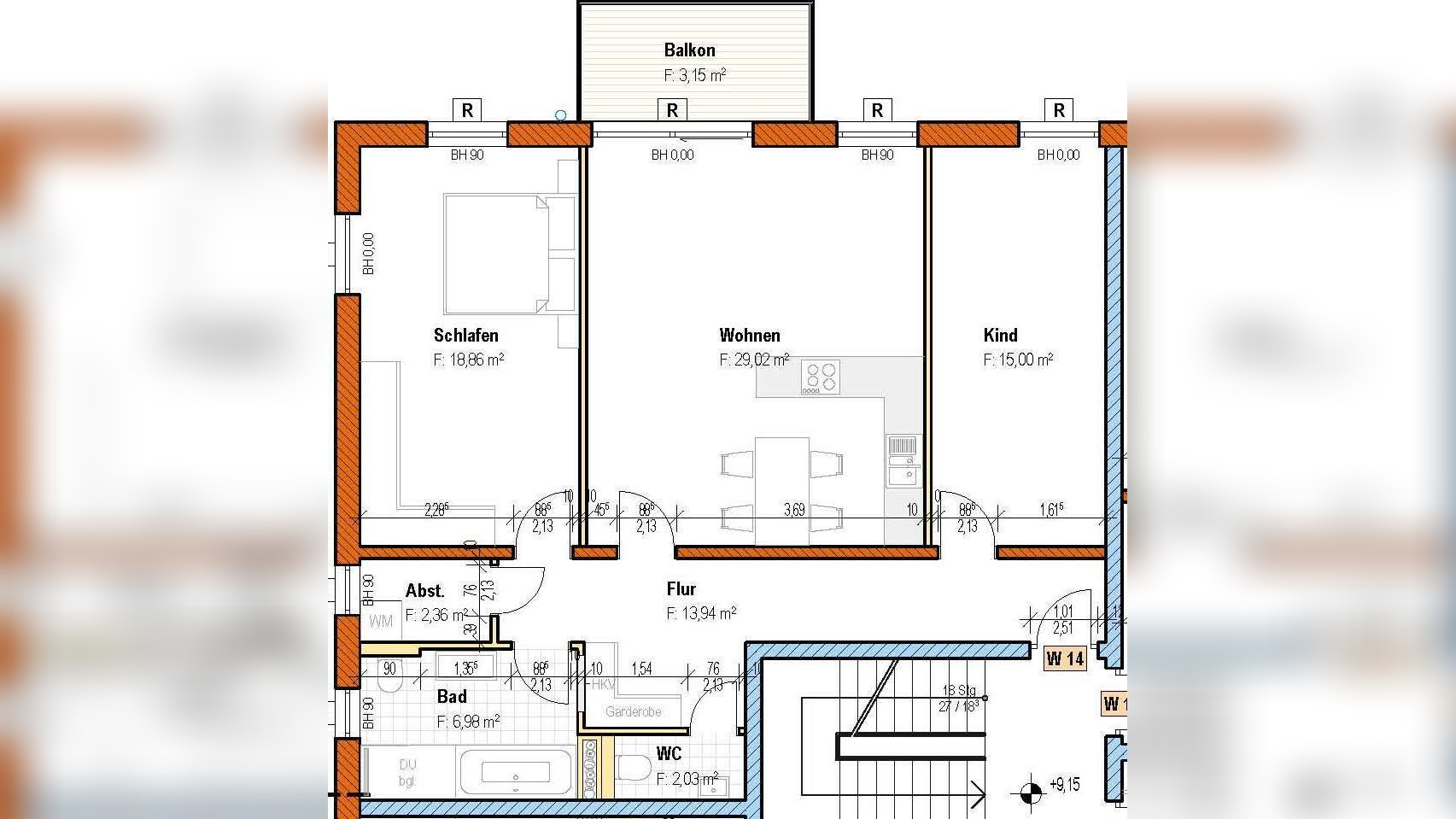 HERRLICHE 3-RAUM WOHNUNG IM 3. OBERGESCHOSS – 1139 Dresden – Vorschaubild 4
