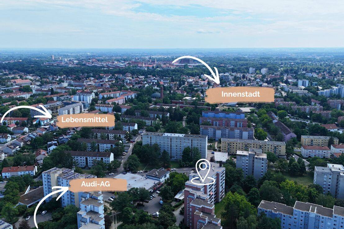 ** Großzügige 3ZKB Erdgeschosswohnung mit Balkon und Aufzug in City Wohnlage ** – 85057 Ingolstadt – Vorschaubild 11