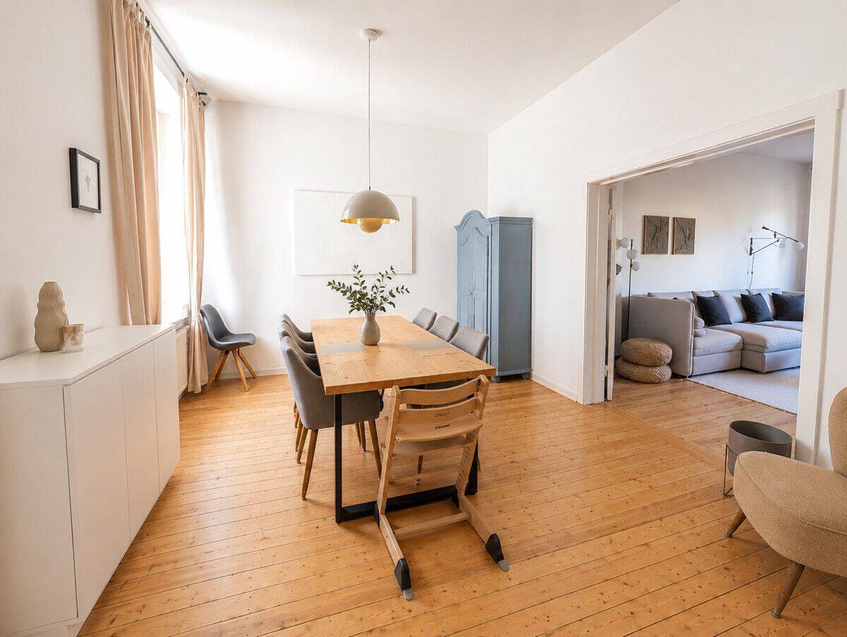 Charmantes Winterhude / 3-Zi.-Altbauwohnung in begehrter Lage zwischen Alster & Stadtpark – 22299 Hamburg – Vorschaubild 4