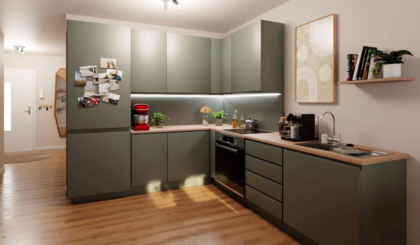 Maisonettewohnung mit Balkon und Dachterrasse sowie zwei Bädern – 40597 Düsseldorf – Vorschaubild 3
