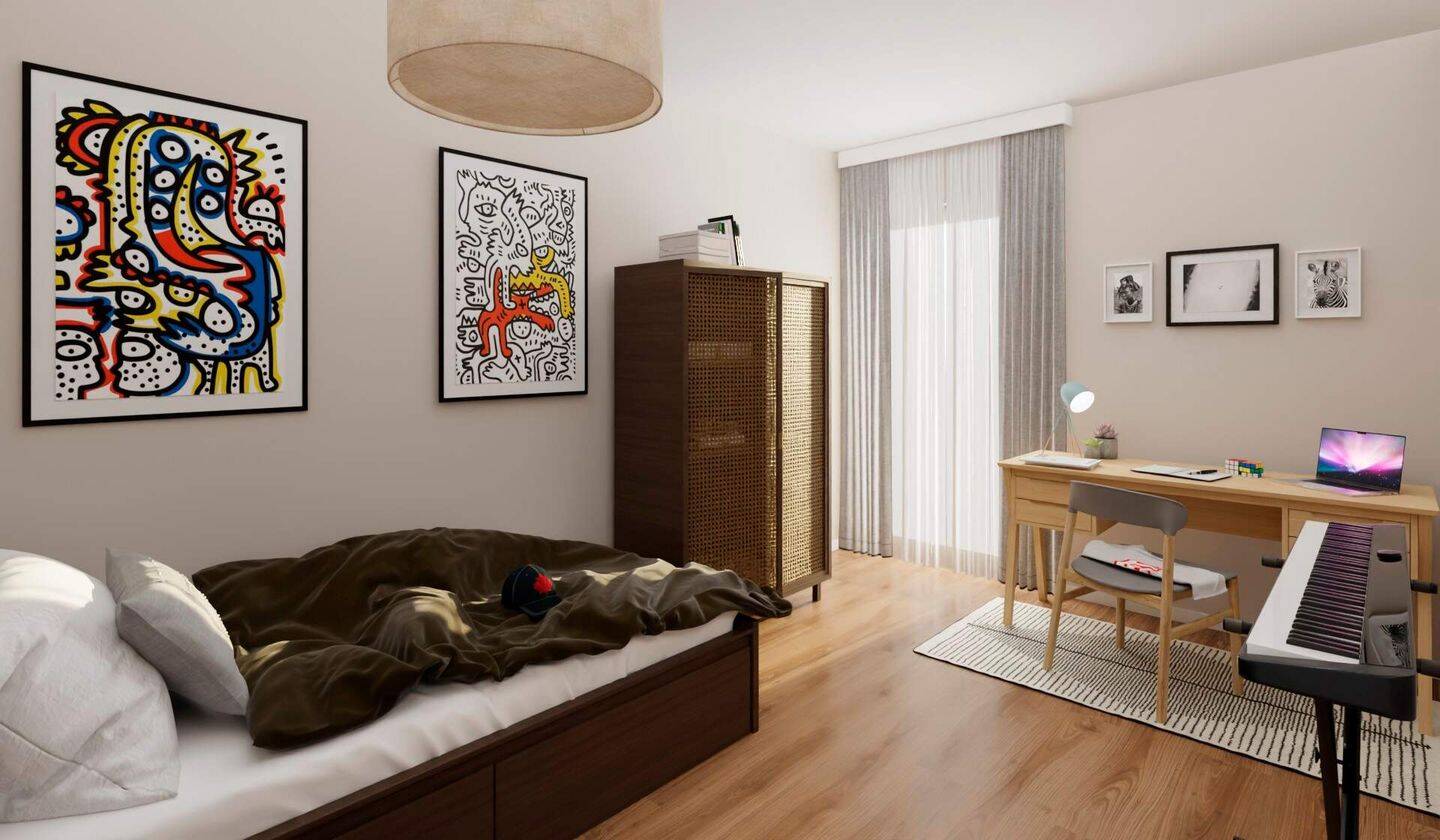 Barrierefreie Eigentumswohnung mit Loggia Gäste-WC und moderner Ausstattung – 40597 Düsseldorf – Vorschaubild 3