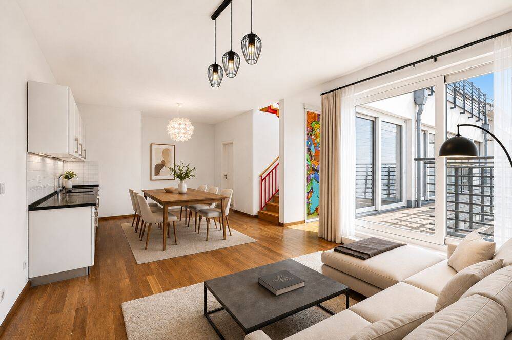 Bezugsfreie 3-Zi.-Penthousewohnung mit Terrasse und Stellplatz nahe Boxhagener Platz – 10243 Berlin – Vorschaubild 3